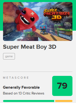 《超级食肉男孩3D》媒体评分解禁！M站均分79