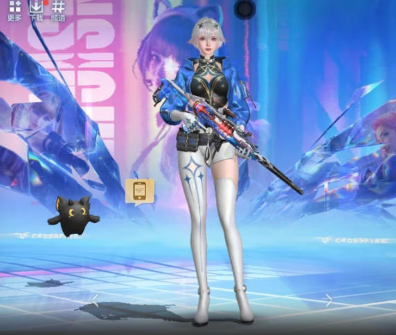 来自游戏世界的少女，CF手游Hypershort首位成员星见登场！