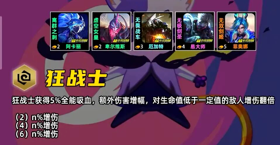 S17狂战士封神！金铲铲之战羁绊全解析，新手也能靠它稳吃分