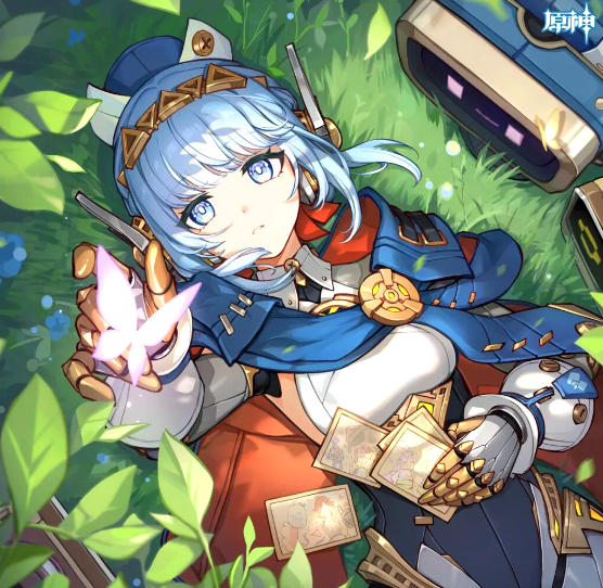 《原神》伊涅芙生日快乐 | 要不要躺下来一起拍张合影？