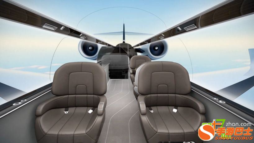 世界第一台全景天窗飞机 抬头就能仰望星空