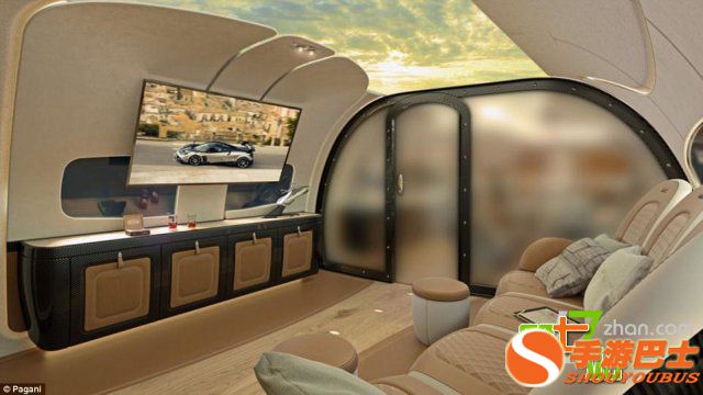 世界第一台全景天窗飞机 抬头就能仰望星空