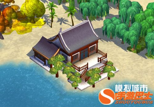 《模拟城市：我是市长》手游为你的城市筑一方中式庭院